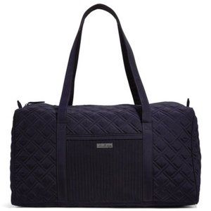 Vera Bradley Classic Navy Large Duffel Bag